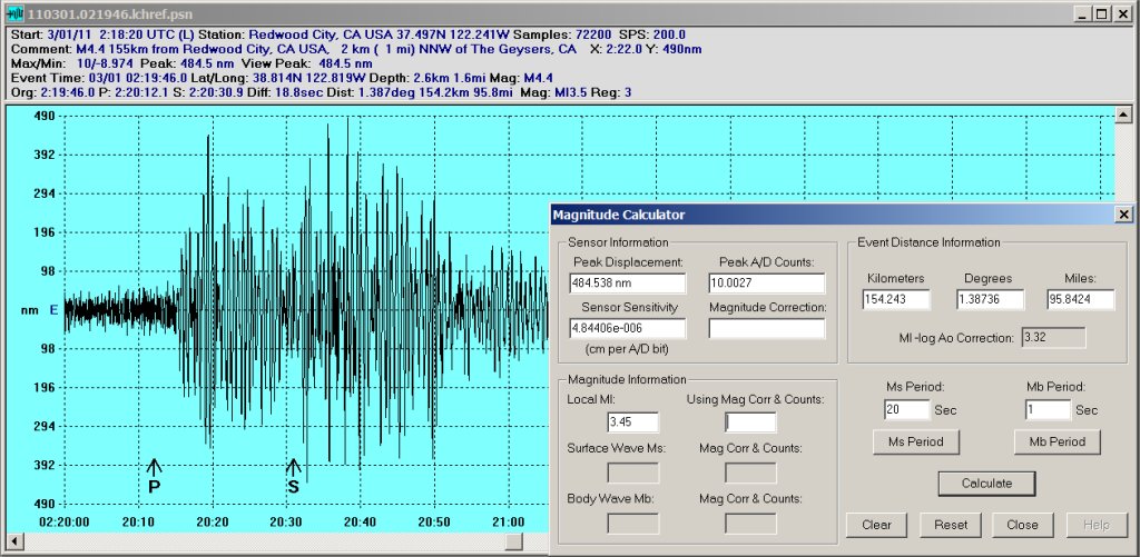 Seismograph Image
